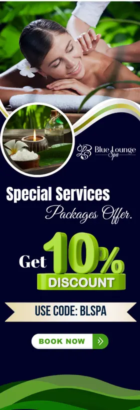 Blue Lounge Spa Special Package