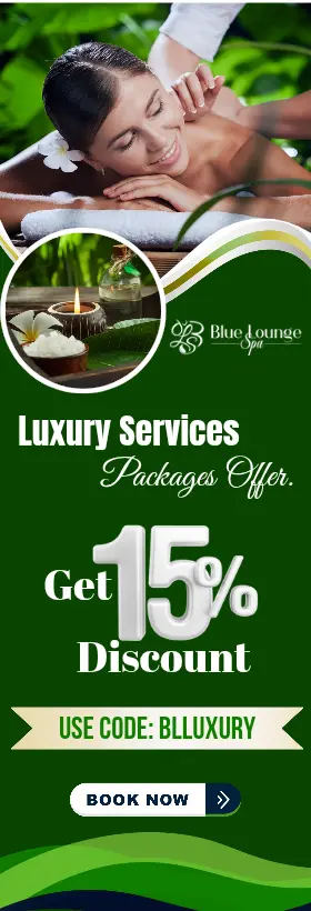 Blue Lounge Spa Luxury Package