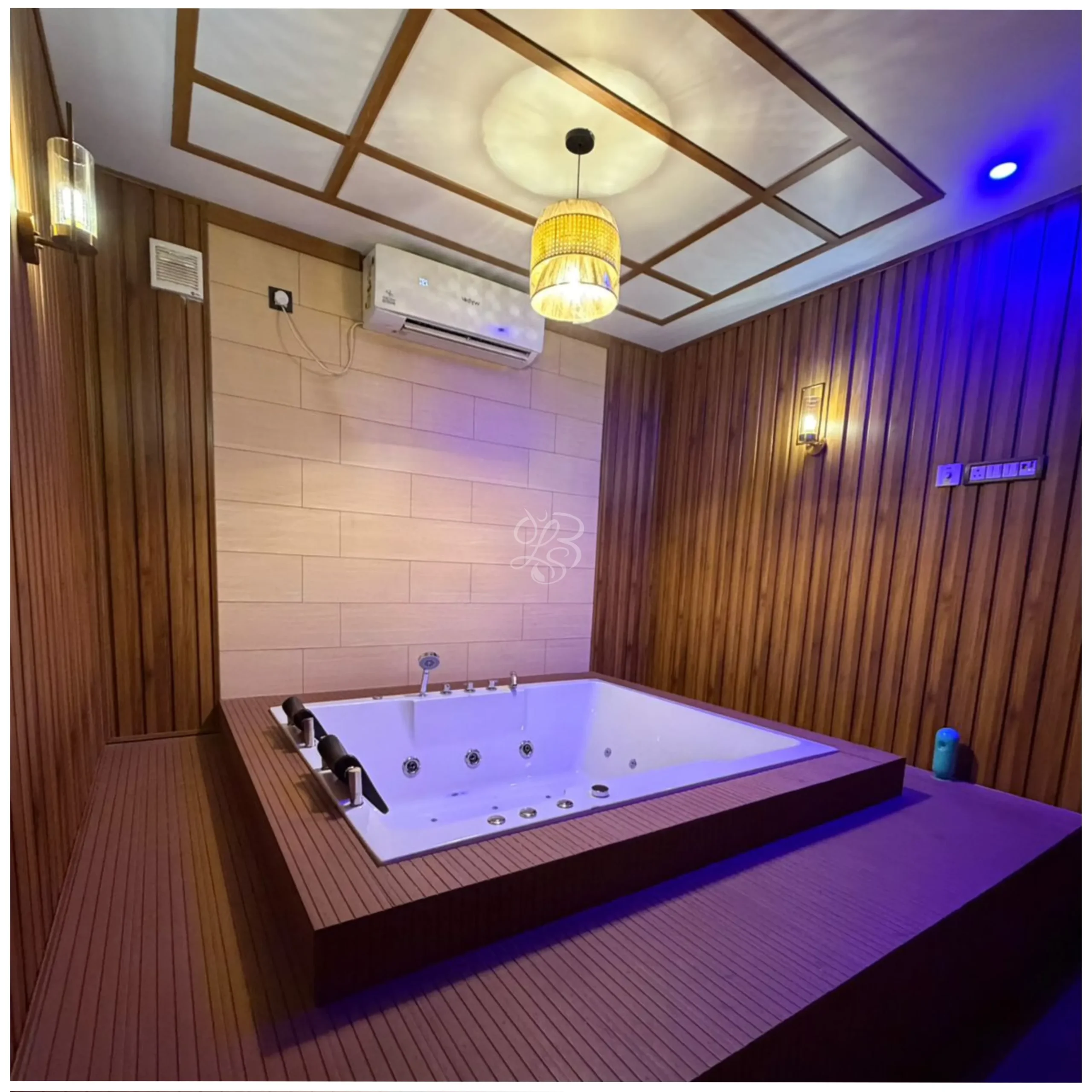 blue lounge spa interior blue lounge spa interior