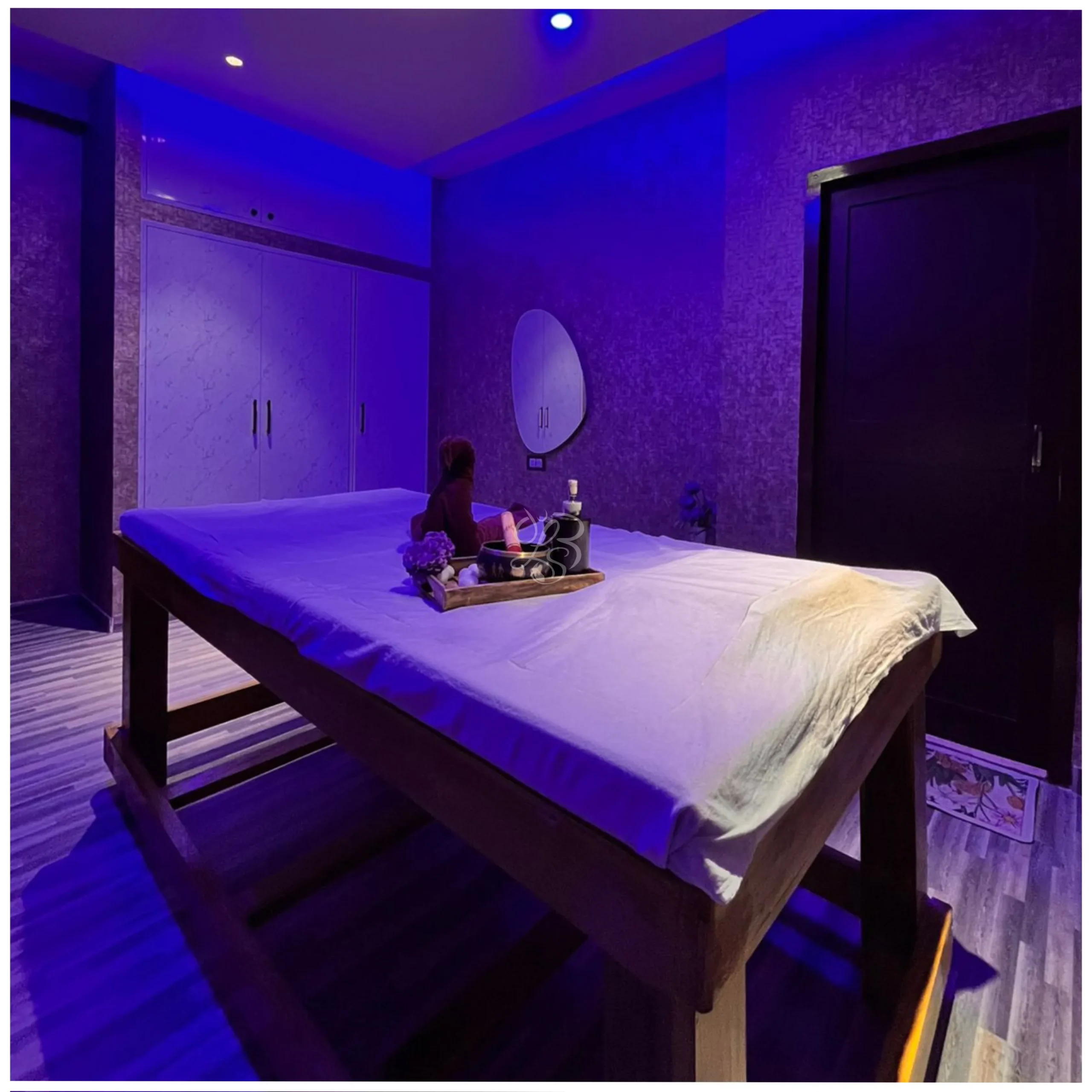 blue lounge spa interior blue lounge spa interior