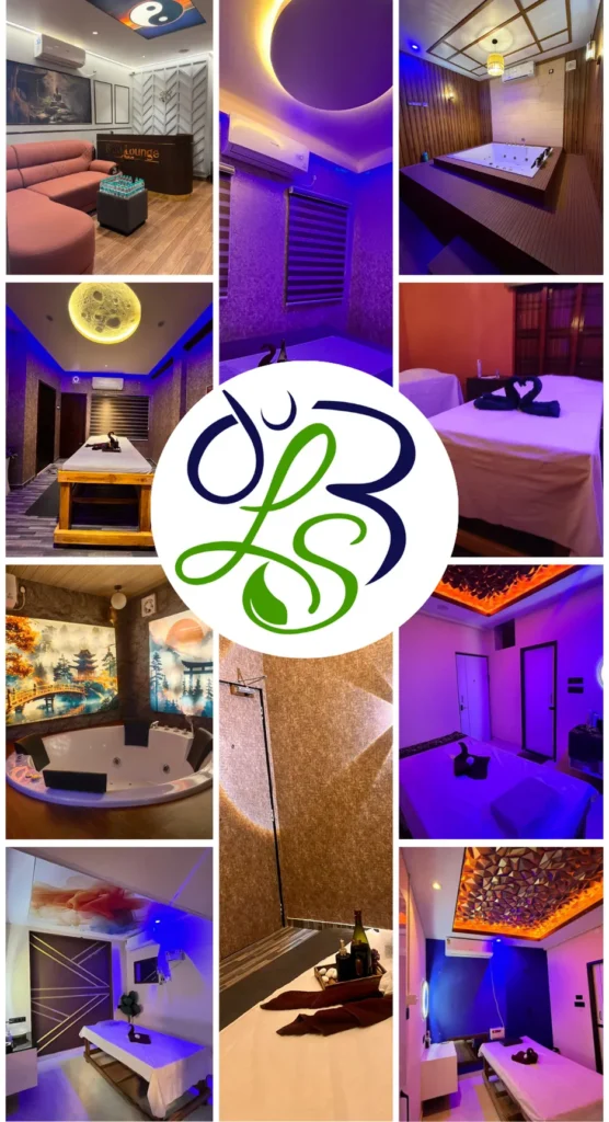 Home 2 blue lounge spa and wellness centre massage room look 2