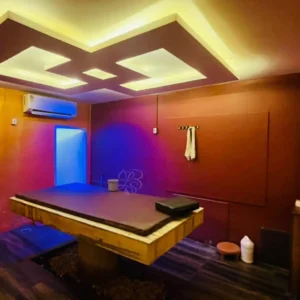 blue lounge spa mount road look 3 22 Luxury interior rooms at Blue Lounge Spa Mount Road Chennai with modern massage beds, ambient lighting and premium spa decor