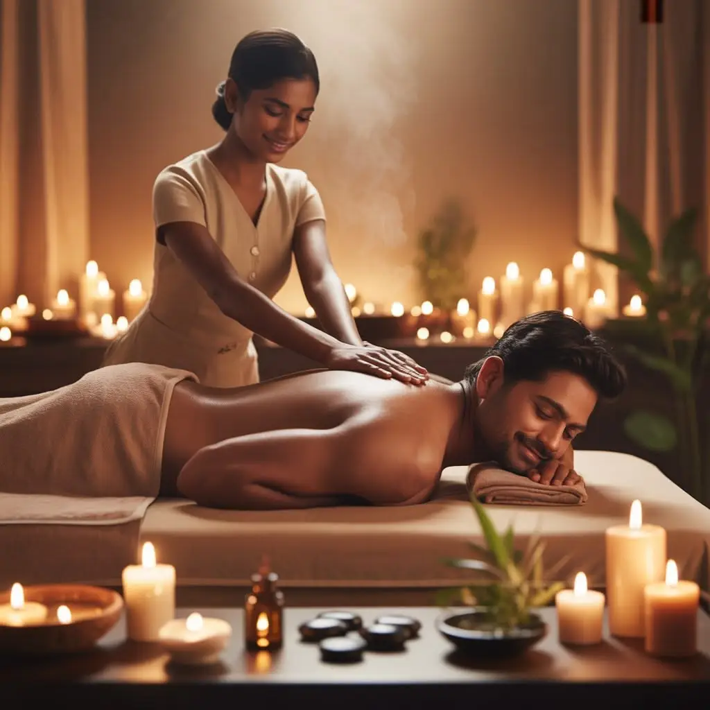 full body massage at blue lounge spa chennai